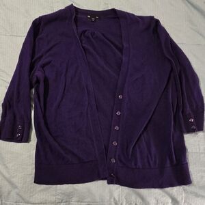 GAP Deep Purple Women's Cardigan
